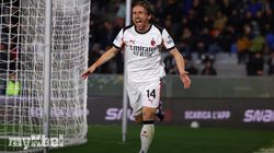 Modric Late Winner Ac Milan Pisa Serie A 