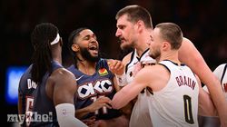 Nikola Jokic Dort Foul Incident Nuggets Thunder 
