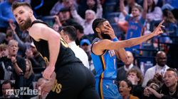 Thunder End Cavaliers Winning Streak Joe Wallace 