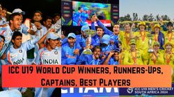 U19 World Cup Winners List Full List Of Champions Runners Ups Player Of The Series Captains All