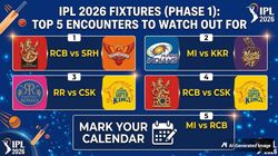 Ipl 2026 Top 5 Matches First 20 Fixtures To Watch