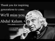 ಅಬ್ದುಲ್ ಕಲಾಂ ನಮ್ಮ ಸ್ಪೂರ್ತಿ, ನಮ್ಮ ಹೆಮ್ಮೆ: ಕ್ರಿಕೆಟರ್ಸ್