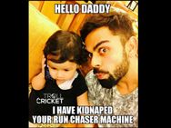 ಝೀವಾ ಜತೆ ವಿರಾಟ್, ಹರ್ಭಜನ್ ಬ್ರಾವೋ ಫೋಟೋ