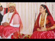 ಕೊಡವ ಶೈಲಿಯಲ್ಲಿ ರಾಬಿನ್ ಉತ್ತಪ್ಪ- ಶೀತಲ್ ಮದುವೆ