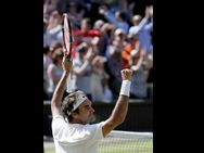 ಚಿತ್ರಗಳಲ್ಲಿ ವಿಂಬಲ್ಡನ್ : ರೋಜರ್ ಫೆಡರರ್ ಗೆ ಗೆಲುವಿನ ಹಿಗ್ಗು