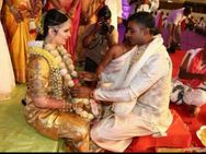 ಚಿತ್ರಗಳಲ್ಲಿ: ಕ್ರಿಕೆಟಿಗ ಅಭಿಮನ್ಯು ಮಿಥುನ್ ವಿವಾಹ ಮಹೋತ್ಸವ