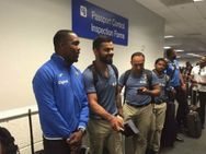 ಚಿತ್ರಗಳು: ಫ್ಲೋರಿಡಾದಲ್ಲಿ ಟಿ20 ಆಡಲು ಬಂದ ಧೋನಿ ಪಡೆ