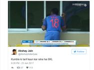 ಟ್ರೋಲ್ ಹೈಕ್ಳಿಗೆ ಆಹಾರವಾಯ್ತು ಕೊಹ್ಲಿಯ ಈ ಫೋಟೋ!