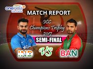 ಚಾಂಪಿಯನ್ಸ್ ಟ್ರೋಫಿ: ಬಾಂಗ್ಲಾವನ್ನು ಬಗ್ಗುಬಡಿದ ಭಾರತ ಫೈನಲಿಗೆ