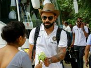 ಚಿತ್ರಗಳು: ದಂಬುಲಾಗೆ ಬಂದ ಕೊಹ್ಲಿ ಪಡೆಗೆ ಆತ್ಮೀಯ ಸ್ವಾಗತ