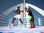 ಎತ್ತರದಲ್ಲಿ ಅಭ್ಯಾಸ: ದಿಗ್ಗಜರ ಸಾಲಿನಲ್ಲಿ ನಿಂತ ಬ್ರಿಟಿಷ್ ಬಾಕ್ಸರ್