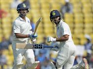 ಮುರಳಿ, ಪುಜಾರ ಶತಕದ ಮಿಂಚು, ಉತ್ತಮ ಮೊತ್ತದತ್ತ ಟೀಂ ಇಂಡಿಯಾ