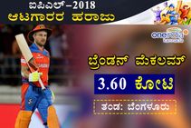 ಆರ್‌ಸಿಬಿ ಖರೀದಿಸಿದ ಮೊದಲ ಆಟಗಾರ ಮೆಕ್ಲಂ