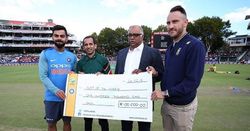 ಕೇಪ್‌ಟೌನ್‌ ಕಷ್ಟಕ್ಕೆ ಸಹಾಯ ಹಸ್ತ ಚಾಚಿದ ಟೀಂ ಇಂಡಿಯಾ