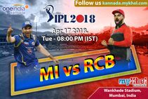 ಐಪಿಎಲ್ 2018: ಬೆಂಗಳೂರು ವಿರುದ್ಧ ರೋಹಿತ್, ಲೆವಿಸ್ ಭರ್ಜರಿ ಆಟ