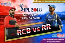 ಐಪಿಎಲ್ 2018 : 218ರನ್ ಗುರಿ ಬೆನ್ನು ಹತ್ತಿದ ಆರ್ ಸಿಬಿಗೆ ಆಘಾತ