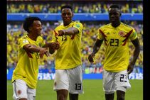 ಫೀಫಾ ವಿಶ್ವಕಪ್: ಸೆನೆಗಲ್ ವಿರುದ್ಧ ಕೊಲಂಬಿಯಾಕ್ಕೆ 1-0ಯ ಗೆಲುವು