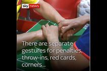 ಕುರುಡನೊಬ್ಬ ಫುಟ್ಬಾಲ್ ಆಟ ಸಂಭ್ರಮಿಸುವ ಅಪೂರ್ವ ವಿಡಿಯೋ!