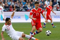 ನಿಜವಾಯ್ತು ಬೆಕ್ಕಿನ ಭವಿಷ್ಯ: ಸೌದಿ ಎದುರು ರಷ್ಯಾಕ್ಕೆ 5-0ರ ಜಯ