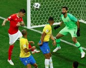 ಫೀಫಾ ವಿಶ್ವಕಪ್: ಬ್ರೆಜಿಲ್ vs ಸ್ವಿಟ್ಜರ್ ಲ್ಯಾಂಡ್ ಪಂದ್ಯ 1-1ರಿಂದ ಡ್ರಾ