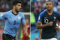 ವಿಶ್ವಕಪ್: ಉರುಗ್ವೆ vs ಫ್ರಾನ್ಸ್ ಕ್ವಾ. ಫೈನಲ್ ಕಾದಾಟ- Live Score