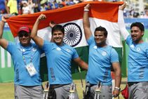 ಏಷ್ಯನ್ ಗೇಮ್ಸ್: ಪುರುಷರ ಆರ್ಚರಿ ಸ್ಪರ್ಧೆ: ಭಾರತಕ್ಕೆ ಬೆಳ್ಳಿ ಪದಕ