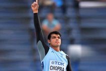 ಭಾರತಕ್ಕೆ ಏಷ್ಯನ್ ಚಿನ್ನ ಗೆದ್ದ ಜಾವೆಲಿನ್ ಥ್ರೋವರ್ ನೀರಜ್ ಚೋಪ್ರಾ