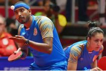 ಏಷ್ಯನ್ ಗೇಮ್ಸ್: ಟೇಬಲ್ ಟೆನಿಸ್ ನಲ್ಲಿ ಅಚಂತ-ಮಣಿಕಾ ಜೋಡಿಗೆ ಕಂಚು