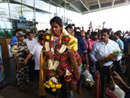 ಏಷ್ಯನ್ ಬಂಗಾರ ಗೆದ್ದ ಪೂವಮ್ಮಗೆ ಸಿಎಂ ಸನ್ಮಾನ, 40 ಲಕ್ಷ ನಗದು ಪುರಸ್ಕಾರ