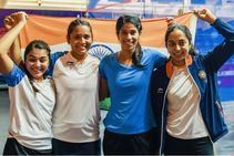 ಏಷ್ಯನ್ ಗೇಮ್ಸ್ 2018: ಭಾರತದ ಮಹಿಳಾ ಸ್ಕ್ವ್ಯಾಷ್ ತಂಡಕ್ಕೆ ಬೆಳ್ಳಿ ಪದಕ