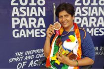 ಏಷ್ಯನ್ ಪ್ಯಾರಾ ಗೇಮ್ಸ್ 2018: ಭಾರತಕ್ಕೆ ಕಂಚು ಗೆದ್ದ ದೀಪಾ ಮಲಿಕ್