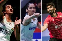 ಫ್ರೆಂಚ್ ಓಪನ್: ಭಾರತಕ್ಕೆ ಪ್ರಶಸ್ತಿ ಗೆಲ್ಲುವತ್ತ ಸೈನಾ, ಸಿಂಧು, ಶ್ರೀಕಾಂತ್ ಚಿತ್ತ