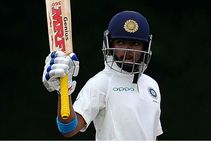 ಭಾರತ vs ವಿಂಡೀಸ್: ಚೊಚ್ಚಲ ಟೆಸ್ಟ್ ನಲ್ಲೇ ಅರ್ಧ ಶತಕ ಚಚ್ಚಿದ ಪೃಥ್ವಿ ಶಾ