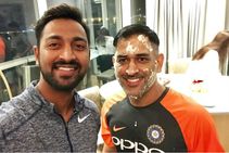 ನಾನು ಎಮ್‌ಎಸ್‌ ಧೋನಿಯಂತಾಗಲು ಬಯಸುತ್ತೇನೆ: ಕೃಣಾಲ್ ಪಾಂಡ್ಯ