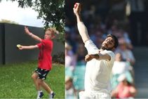 ಬೌಲಿಂಗ್ ಶೈಲಿ ಕಾಪಿ ಮಾಡಿದ ಆಸೀಸ್ ಪುಟಾಣಿಗೆ ಪ್ರತಿಕ್ರಿಯಿಸಿದ ಬೂಮ್ರಾ