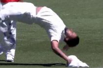 ಆಟದ ವೇಳೆ WWE ಸ್ಟಾರ್ ಶಾನ್ ಮೈಕಲ್ಸ್‌ನಂತೆ ಜಂಪ್‌ ಮಾಡಿದ ಪಂತ್!