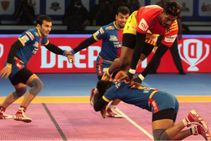 100 ಟ್ಯಾಕ್ಲ್ ಪಾಯಿಂಟ್‌ಗಳ ಚೊಚ್ಚಲ ಸಾಧಕ 'ಯುಪಿ ಯೋಧ' ನಿತೇಶ್