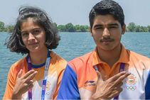 ISSF World Cup: ಚಿನ್ನಕ್ಕೆ ಗುರಿಯಿಟ್ಟ ಮನು ಭಾಕರ್-ಸೌರಭ್ ಚೌಧರಿ