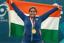 ಶೂಟಿಂಗ್: ಚಿನ್ನದೊಂದಿಗೆ ಒಲಿಂಪಿಕ್ಸ್ ಟಿಕೆಟ್ ಪಡೆದ ರಾಹಿ, ಸೌರಭ್ ದಾಖಲೆ