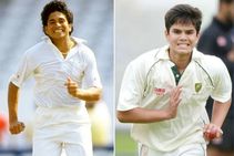 ಇಂಗ್ಲೆಂಡ್‌ನಲ್ಲಿ ಸಚಿನ್‌ ಪುತ್ರ ಅರ್ಜುನ್‌ ತೆಂಡೂಲ್ಕರ್‌ ಮಿಂಚಿನ ಬೌಲಿಂಗ್‌!