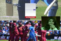 ಡಿಆರ್‌ಎಸ್‌ನಲ್ಲಿ ರೋಹಿತ್‌ ಔಟ್‌ ಆದುದಕ್ಕೆ ಪತ್ನಿ ರಿತಿಕಾ ಶಾಕ್‌!