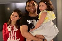 ಹುಟ್ಟು ಹಬ್ಬದ ಸಂಭ್ರಮ: ಝಿವಾ ಜೊತೆ ಕುಣಿದ ಎಂಎಸ್ ಧೋನಿ-ವಿಡಿಯೋ