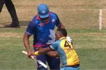 ಜಿಟಿ20ಎಲ್‌: ಕೀರನ್ ಪೊಲಾರ್ಡ್ ಕೆಣಕಿದ ಡ್ವೇನ್ ಬ್ರಾವೋ-ವಿಡಿಯೋ