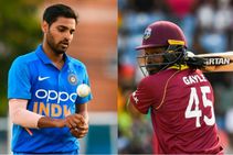 ಭಾರತ vs ವಿಂಡೀಸ್: ಕ್ರಿಸ್‌ ಗೇಲ್ ಹಿಂದಿಕ್ಕಲಿದ್ದಾರೆ ಭುವನೇಶ್ವರ್ ಕುಮಾರ್!