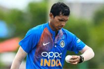 ಅತಿಯಾಗಿ ವರ್ತಿಸಿದ ನವದೀಪ್‌ ಸೈನಿಗೆ ಐಸಿಸಿಯಿಂದ ಖಢಕ್‌ ವಾರ್ನಿಂಗ್‌!