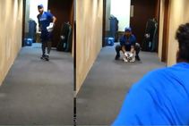 ಹೋಟೆಲ್‌ ಕಾರಿಡಾರ್‌ನಲ್ಲಿ ಕುಲ್ದೀಪ್‌, ಪಂತ್‌ ಕ್ರಿಕೆಟ್‌ ಪ್ರಾಕ್ಟೀಸ್‌: ವಿಡಿಯೊ