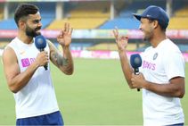 200 ಆಯ್ತು ಎಂದ ಮಯಾಂಕ್, 300 ಮಾಡಿಬಿಡು ಅಂದ ಕೊಹ್ಲಿ: ವಿಡಿಯೋ