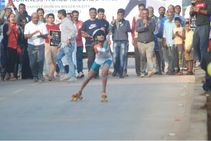 ಸ್ಕೇಟಿಂಗ್‌ನಲ್ಲಿ ಗಿನ್ನಿಸ್ ದಾಖಲೆ ಬರೆದ ಹುಬ್ಬಳ್ಳಿ ಬಾಲಕಿ ಓಜಲ್ ಎಸ್ ನಲವಡಿ