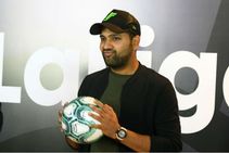 ಪ್ರತಿಷ್ಠಿತ ಲಾ ಲಿಗಾ ಫುಟ್ಬಾಲ್‌ ಲೀಗ್‌ಗೆ ರೋಹಿತ್ ಶರ್ಮಾ ರಾಯಭಾರಿ!