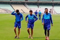 ರಣಜಿ ಸೆಮಿಫೈನಲ್: ಈಡನ್ ಅಂಗಳದಲ್ಲಿ ಕರ್ನಾಟಕ ಹುಡುಗರ ಭರ್ಜರಿ ತಾಲೀಮು